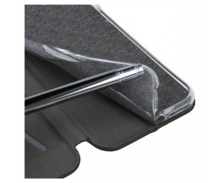 Чехол-книжка Fashion Case с кармашком для карт для Honor X7, черный