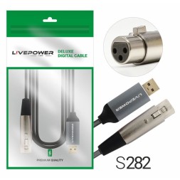Кабель Аудио Premium H257 XLR to USB 1800mm