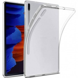 Чехол силиконовый для Samsung Galaxy Tab S7 FE 12.4, прозрачный