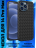 Чехол плетеный силиконовый для iPhone 14 Pro Max, черный