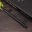 Ручка рейлинг мебельная металлическая 150мм черная матовая - 3 шт