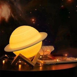 Ночник светильник планета Сатурн d15см