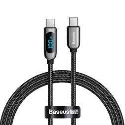 Кабель Baseus Display Fast Charging Data Cable Type-C to Type-C 100W 1m