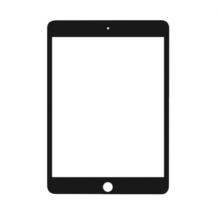 Защитное стекло для Apple iPad Mini 4 / 5, черное