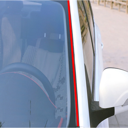 Резиновый герметик для лобового стекла автомобиля, защитная уплотнительная полоса, оконные уплотнители для автомобиля - 19mm x 2 метра