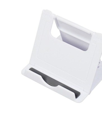 Настольная мини-подставка для мобильного телефона, белый
