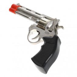 Металлический револьвер для стрельбы пистонами 8 зарядов