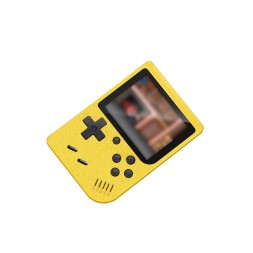 Портативная игровая консоль Box 400 в 1, жёлтая