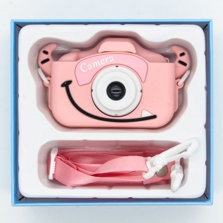 Детская веселая камера Cute kitty, розовый