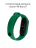 Силиконовый ремешок для фитнес-браслета Xiaomi Mi Band 7 (темно-зеленый)
