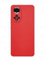 Чехол силиконовый для Huawei Honor 50 c защитой камеры, красный