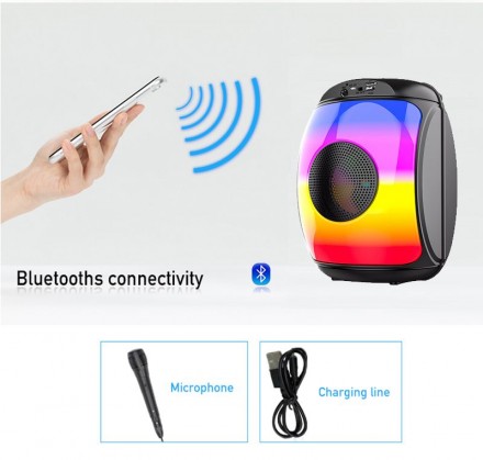 Bluetooth Беспроводной динамик колонка с микрофоном и с поддержкой SD-карты Z!S1438