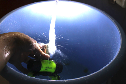 Светодиодный налобный фонарь для подводного плавания, 6800 люмен, 3 режима