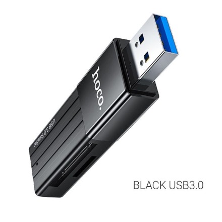 Кард ридер HB20 Mindful 2-в-1 TF/SD USB3.0 Hoco HB20