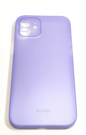 Ультратонкий чехол K-DOO Air Skin для iPhone 12, фиолетовый