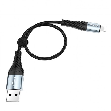 Кабель HOCO USB на Lightning X38 Cool для зарядки и передачи данных 0.25м