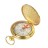Винтажный золотой компас карманный с крышкой