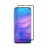 Защитное стекло Full Glue на полный экран для Samsung Galaxy S10, чёрное