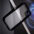 Магнитный стеклянный чехол с металлическим бампером для iPhone 11, черный