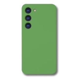 Чехол силиконовый для Samsung Galaxy S23, зеленый