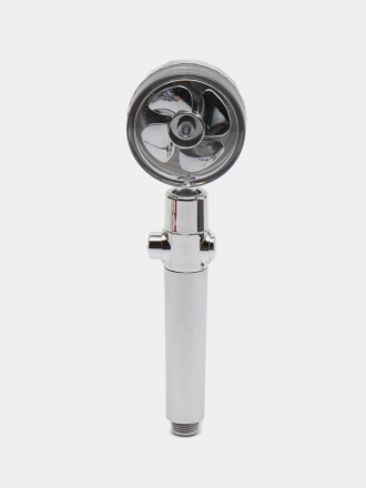 Лейка для душа водосберегающая массажная с вентилятором + фильтр / Турболейка с фильтром
