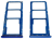Лоток Sim для Samsung A20/ A30/ A50/ A70 (A205F/A305F/A505F/A705F), синий