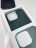 Чехол для iPhone 15 Pro Max тканевый, темно-зеленый