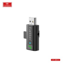 Ресивер Bluetooth для музыки Earldom ET-BR11, (USB, AUX,microSD,микрофон)