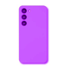 Чехол силиконовый для Samsung Galaxy S23, фиолетовый