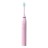 Электрическая зубная щетка с тремя насадками в комплекте, розовый