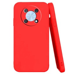 Чехол бархатный Silicone Cover для Huawei Nova Y90, красный