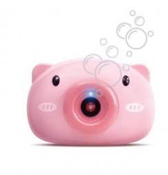 Детская игрушка Генератор мыльных пузырей-фотоаппарат, розовый