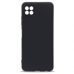 Чехол силиконовый для Samsung Galaxy A22s, чёрный
