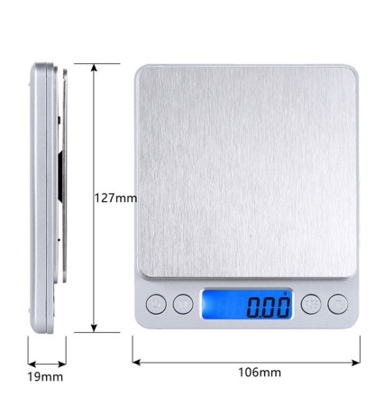 Цифровые весы высокой точности для кухни, ювелиров и т.д. - 1 кг
