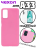 Чехол силиконовый для Samsung A33, розовый