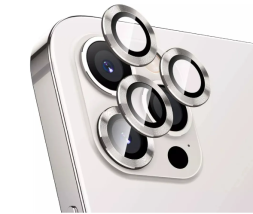 Защитное стекло линзы для камеры iPhone 14 Pro Max, серебристый
