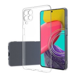 Чехол силиконовый для Galaxy Samsung M53, прозрачный