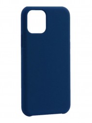 Чехол силиконовый для iPhone 13, темно-синий