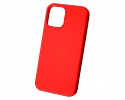 Чехол силиконовый для iPhone 13 mini, красный