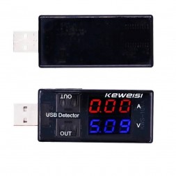 USB тестер KEWEISI KWS-10VA для измерения тока и напряжения