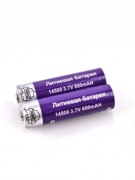 Литиевая батарея Поиск YB-14500, 3.7V, 600 mAH, 2 шт