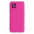 Чехол силиконовый для Realme 8i, ярко-розовый