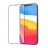 Защитное стекло Full Glue для iPhone 14 Plus на полный экран, чёрное (3 шт)