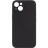 Чехол мягкий для iPhone 15 с защитой камеры, черный