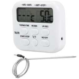 Кулинарный цифровой термометр с щупом TA278