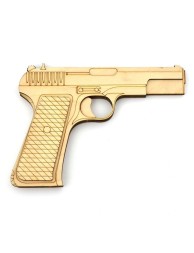 Пистолет игрушечный деревянный/Игрушечное оружие