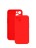 Чехол мягкий для iPhone 15 с защитой камеры, красный