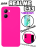 Чехол бархатный Silicone Cover для Realme C33, розовый