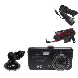 Авто-видеорегистратор T681TP с 2-мя камерами (сенсорный экран IPS)