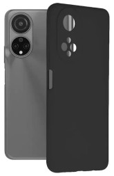 Чехол бархатный Silicone Cover для Honor X7, черный